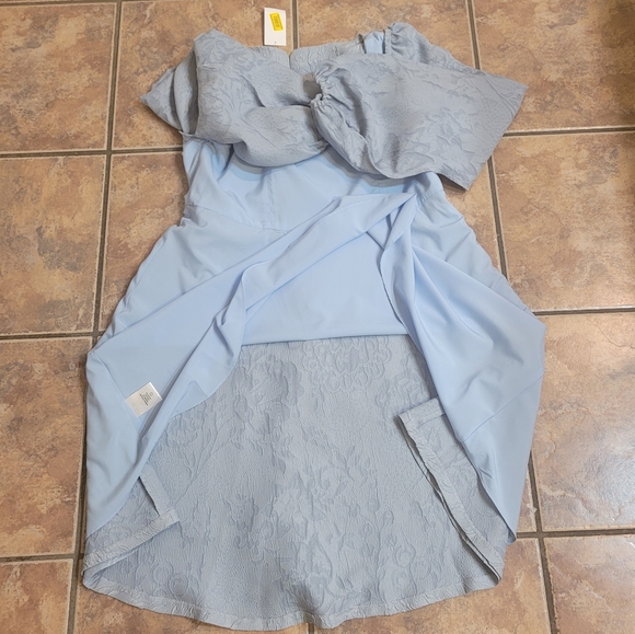 🤑SOLD🤑Sachin & Babi  Ariel Square Neck Long Puff Sleeve Dress - Picture 8 of 10